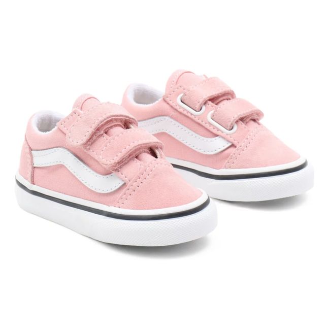 Old Skool Velcro Sneakers | Pink