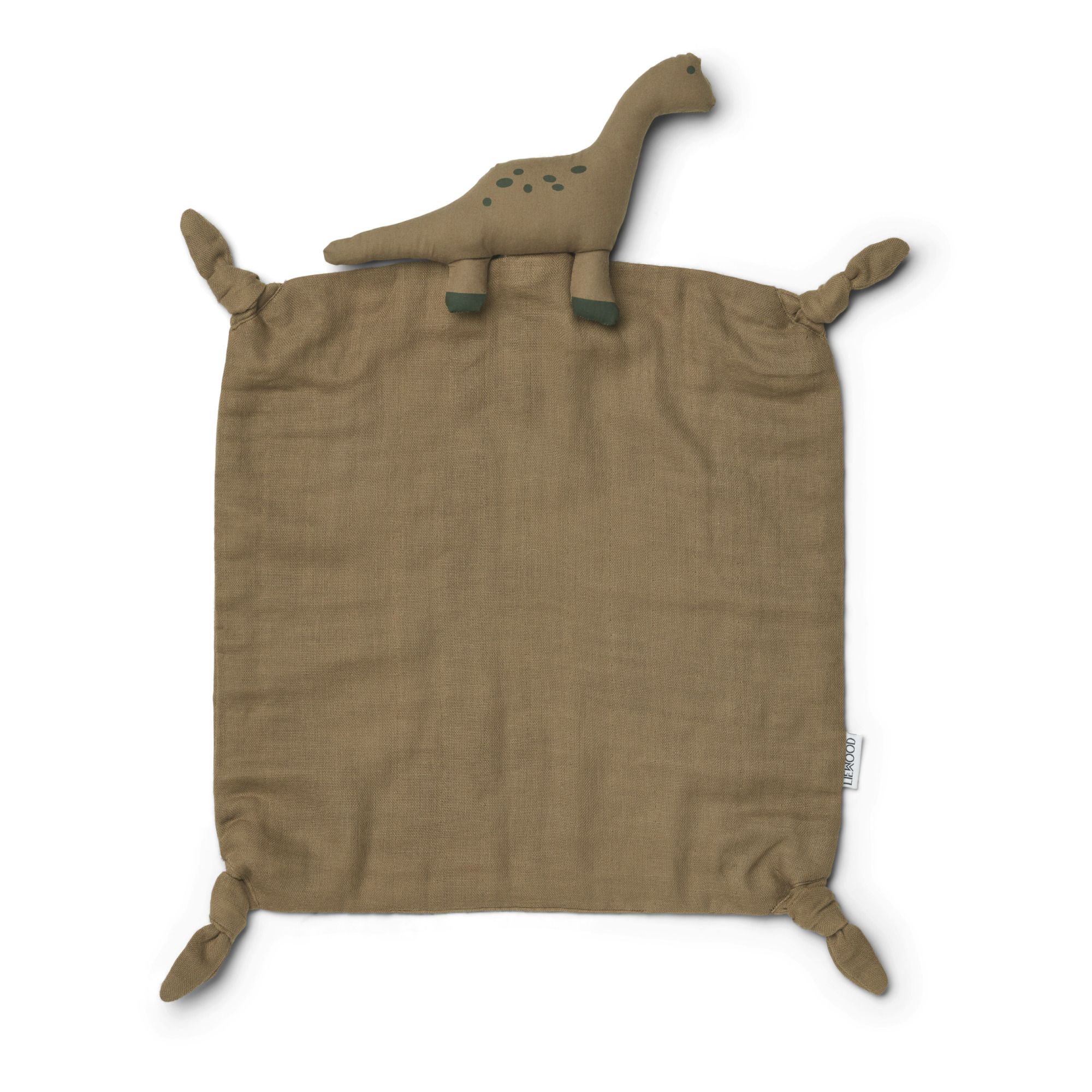 Liewood - Doudou en coton bio - Vert kaki