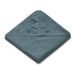 Cape de bain Augusta en éponge de coton bio Bleu- Miniature produit n°0