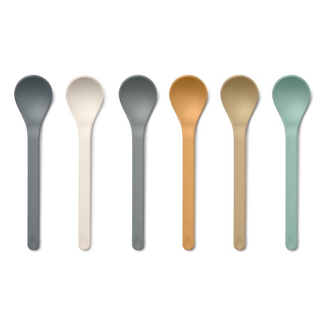 Erin PLA Spoons - Set of 6 Blue