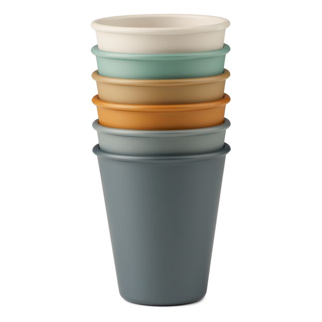 Carter PLA Cups - Set of 6 Blue