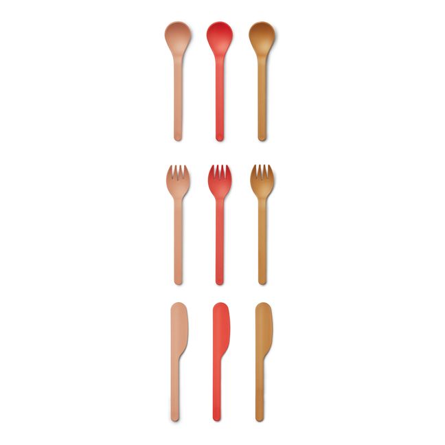 Ryan PLA Cutlery - Set of 9 Pink