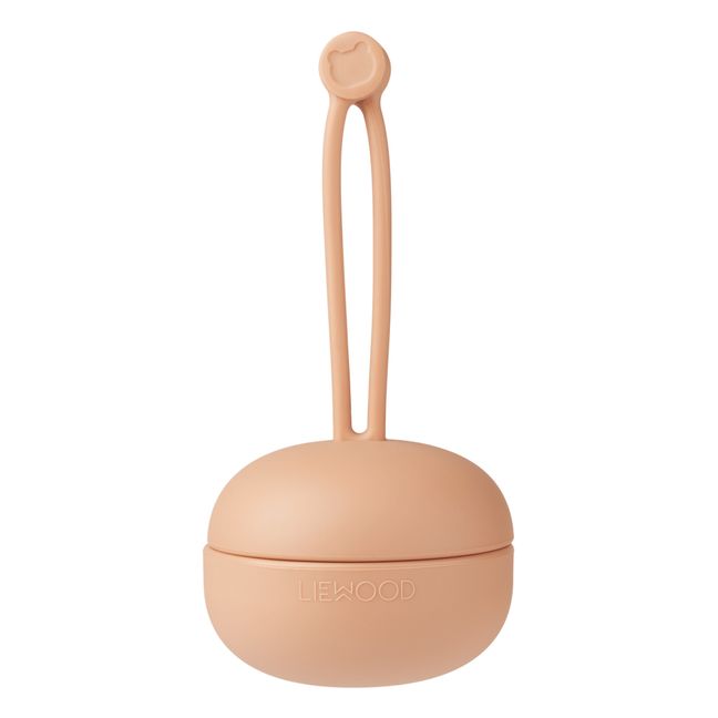 Scatola porta-ciuccio, modello: Philip, in silicone. | Tuscany rose