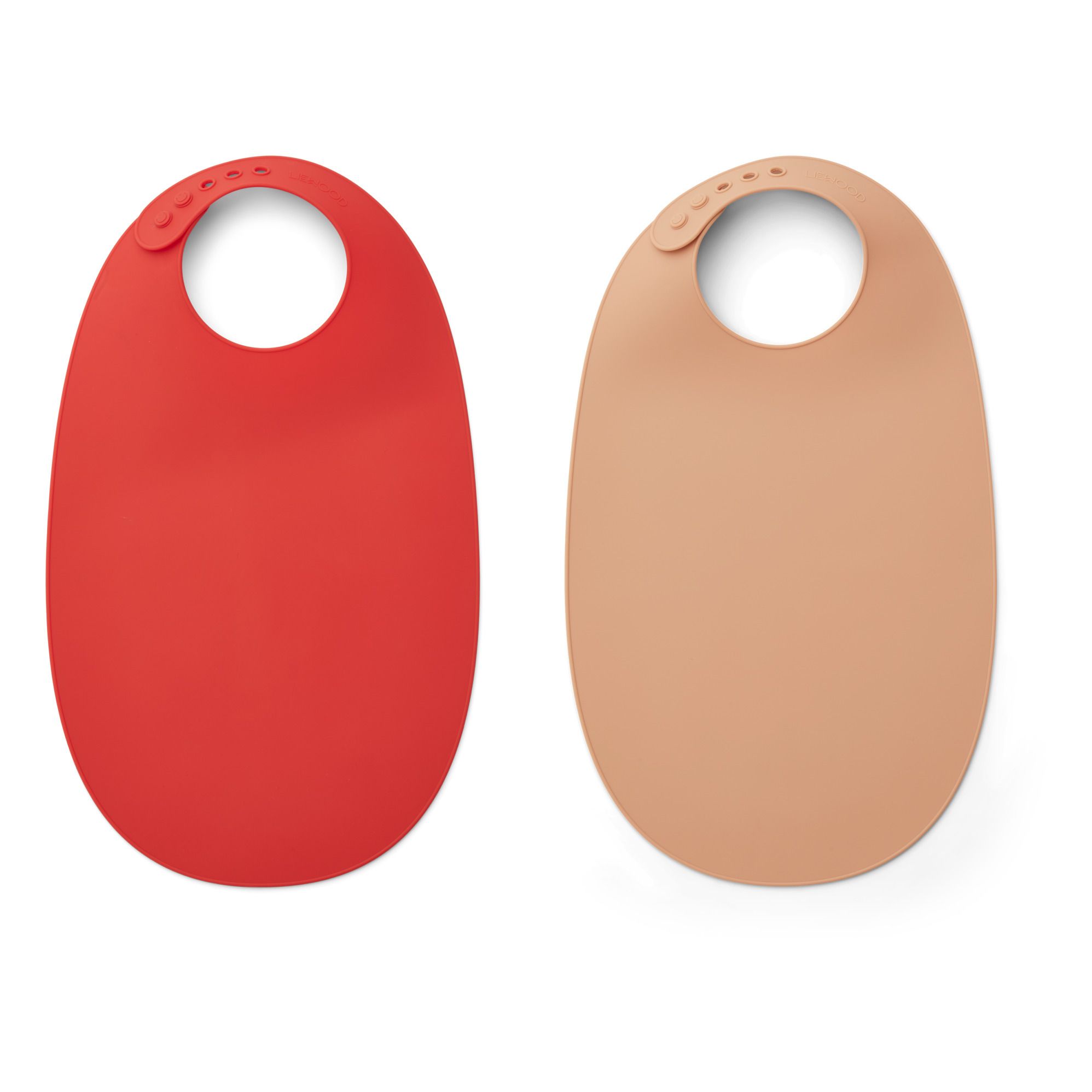 Liewood - Bavoirs Ilana en silicone - Lot de 2 - Multicolore