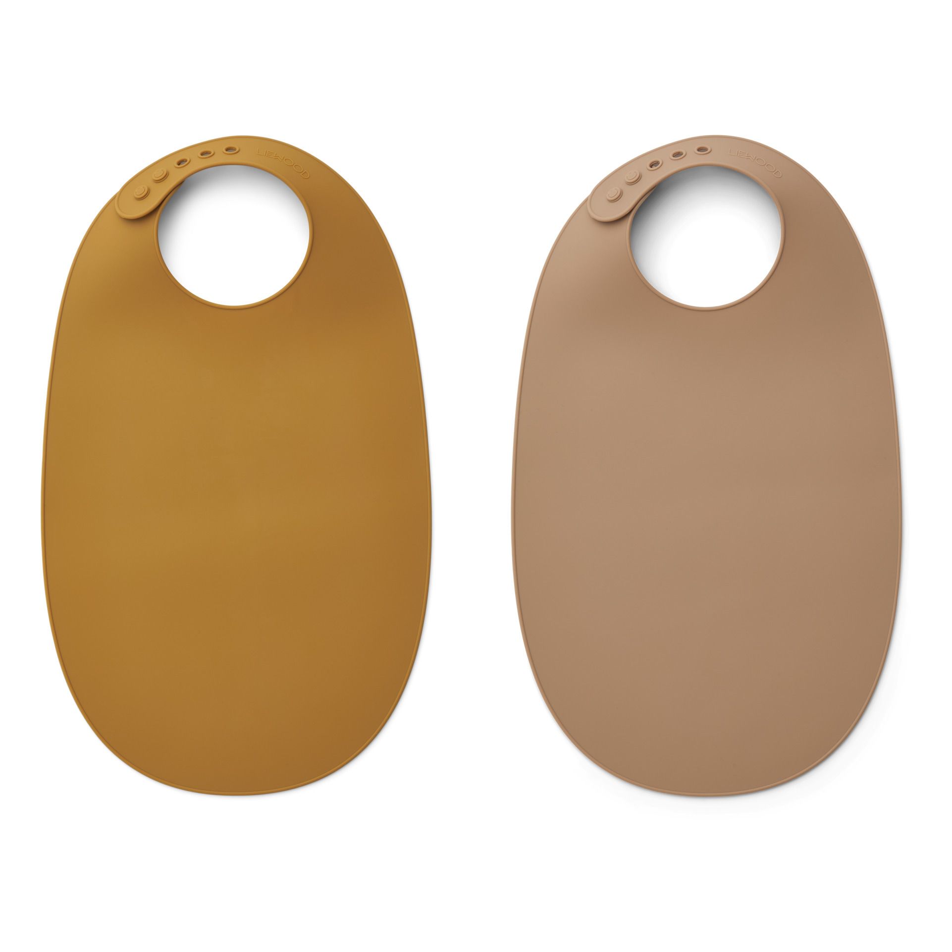 Liewood - Bavoirs Ilana en silicone - Lot de 2 - Multicolore