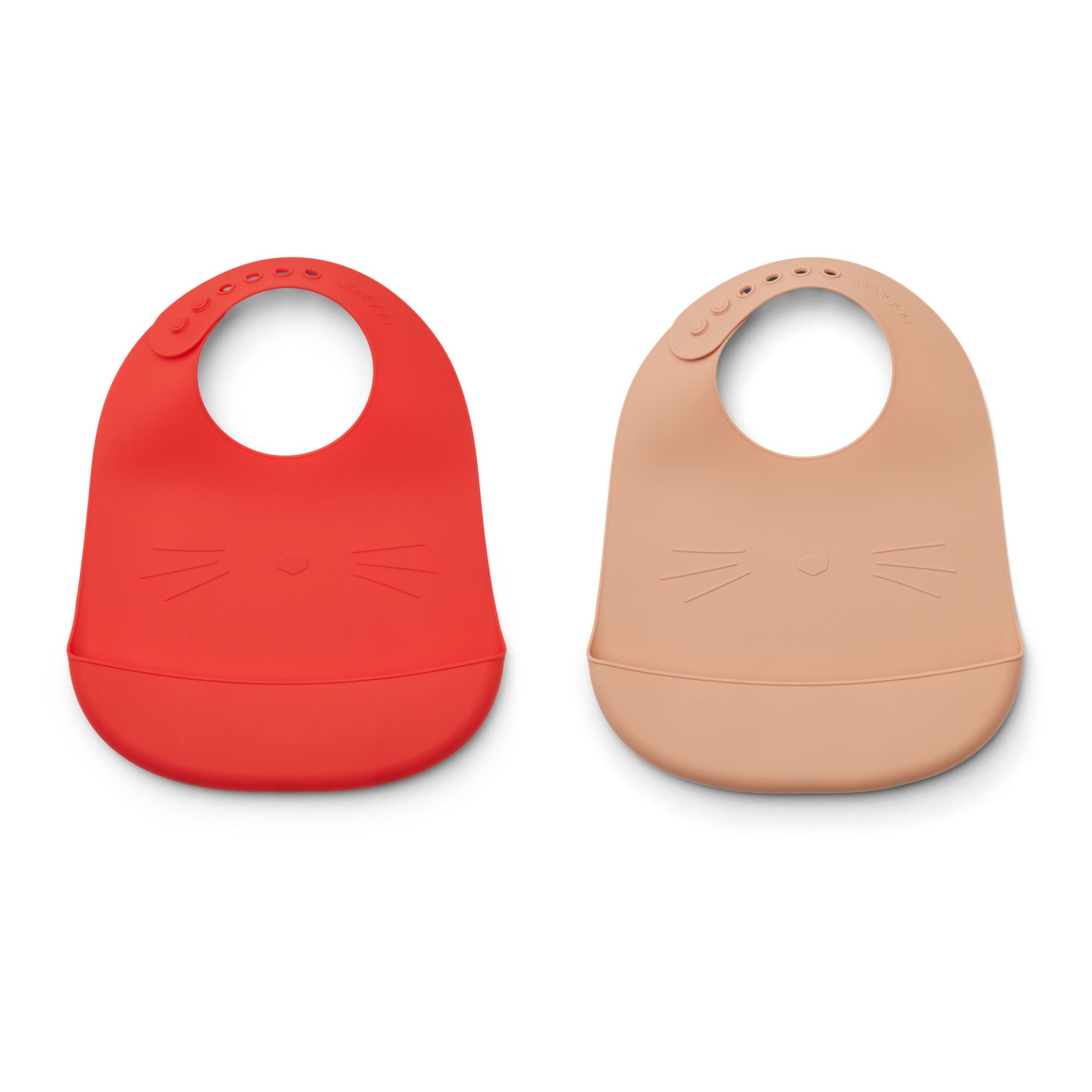 Liewood - Bavoir Tilda en silicone - Set de 2 - Multicolore