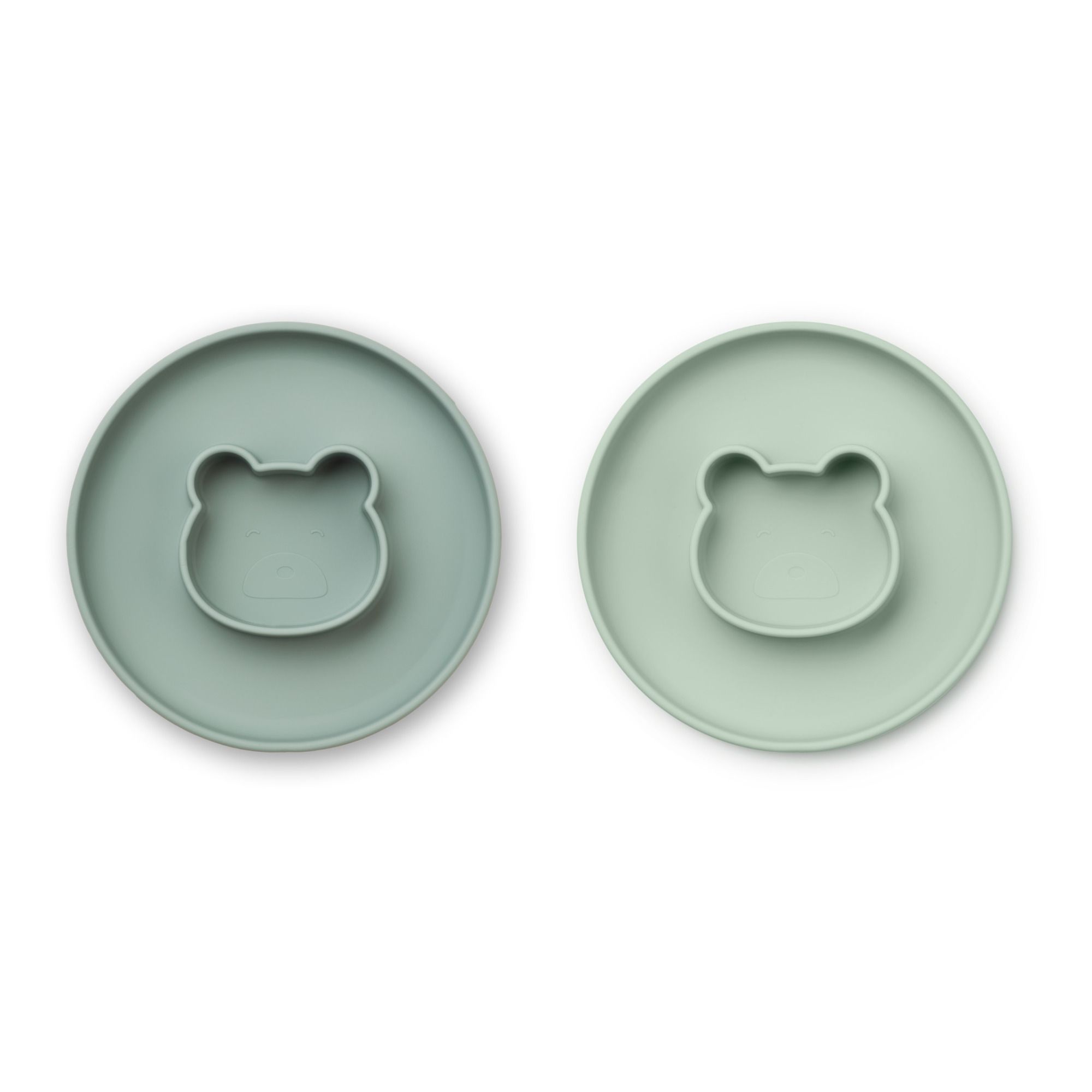 Liewood - Assiettes Gordon - Set de 2 - Vert Menthe