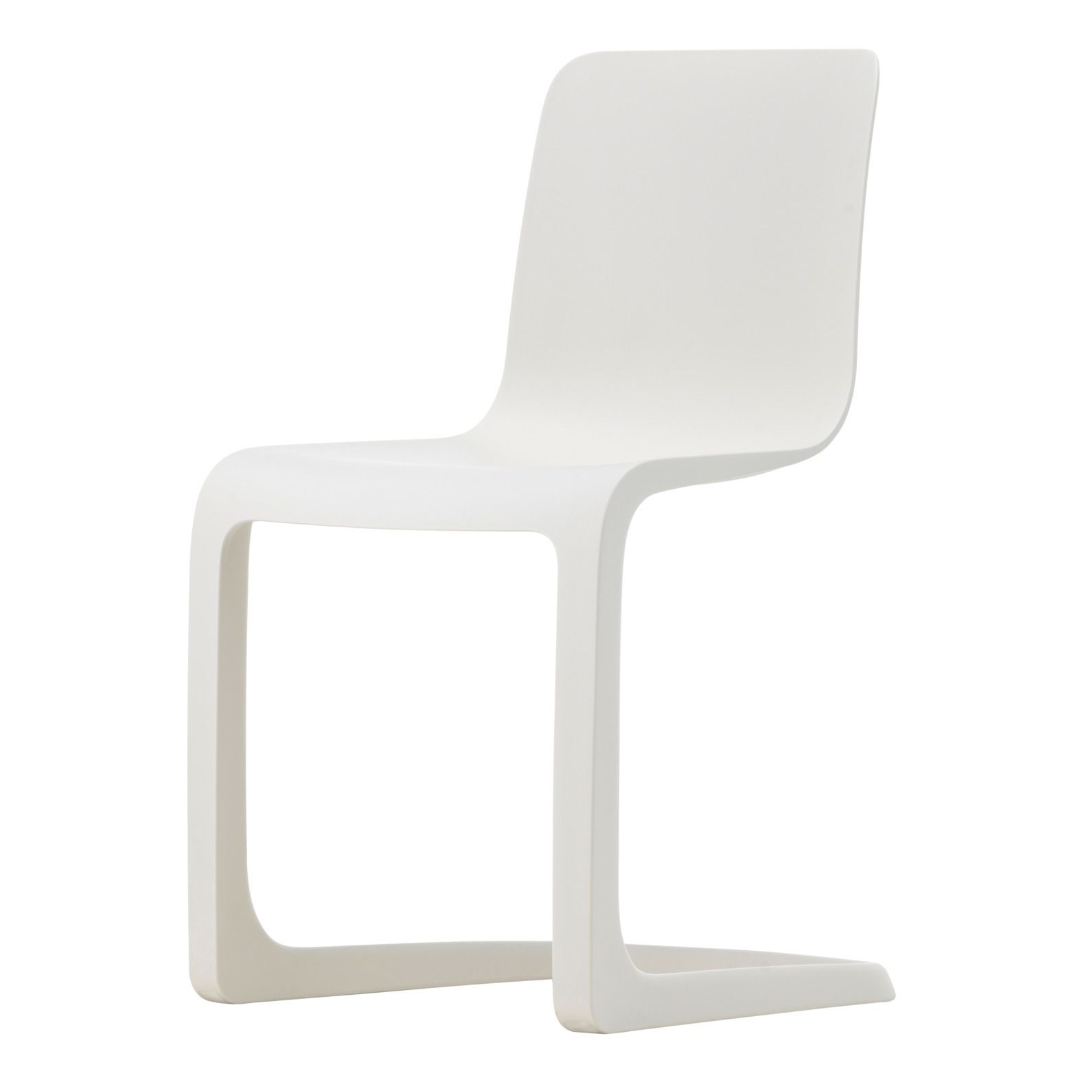 Vitra - Chaise EVO-C - Jasper Morrison - Ivoire