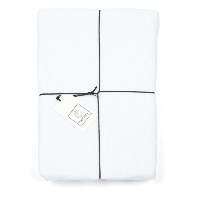Dili Cotton Voile Fitted Sheet White