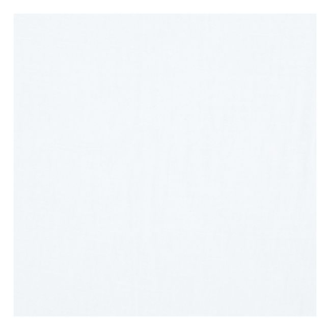 Drap-housse Dili en voile de coton | Blanc