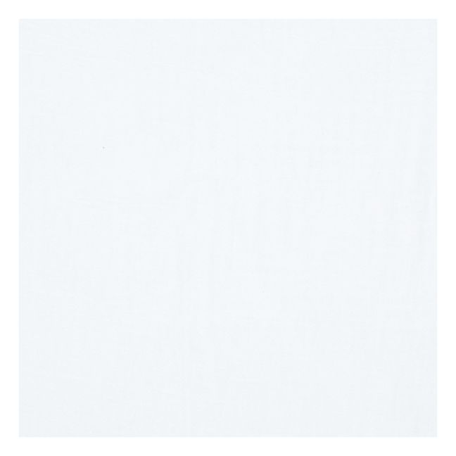 Drap-housse Dili en voile de coton | Blanc