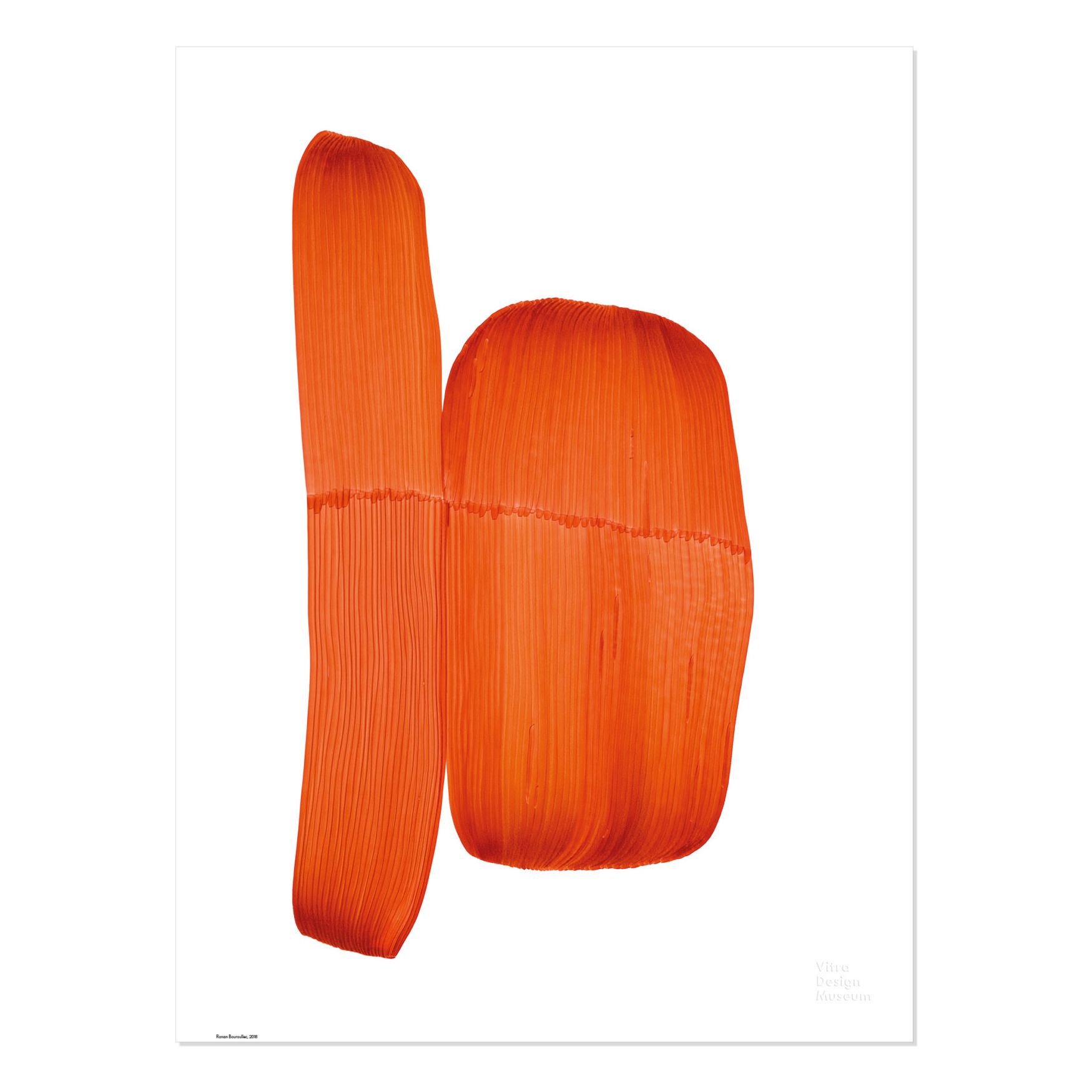 Vitra - Affiche - Ronan Bouroullec - Orange
