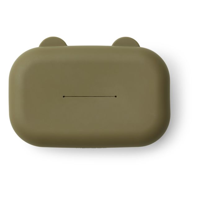 Emi Silicone Tissue Box | Khaki