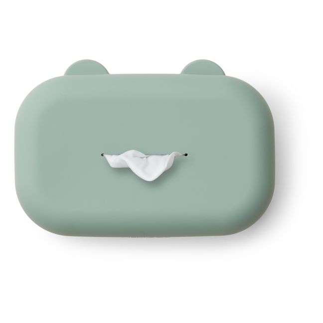 Taschentücher-Box aus Silikon Emi Mintgrün