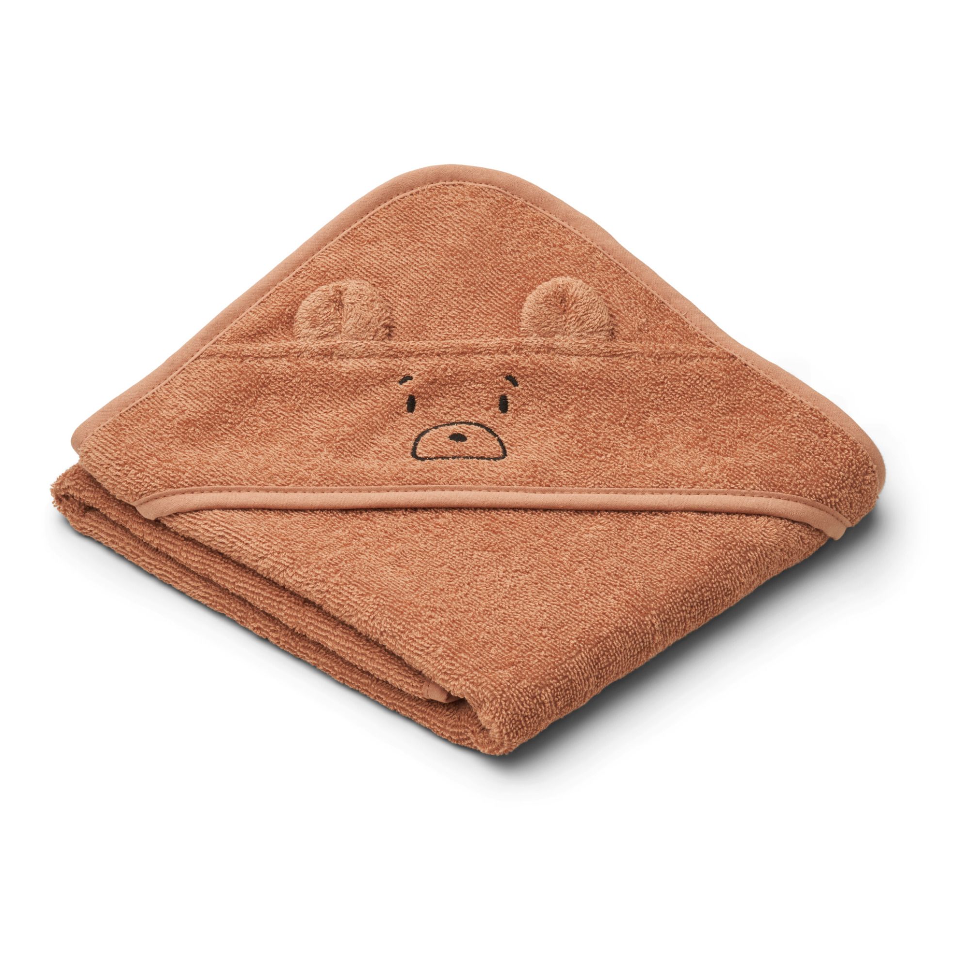 Liewood - Cape de bain Albert en coton bio - Rose