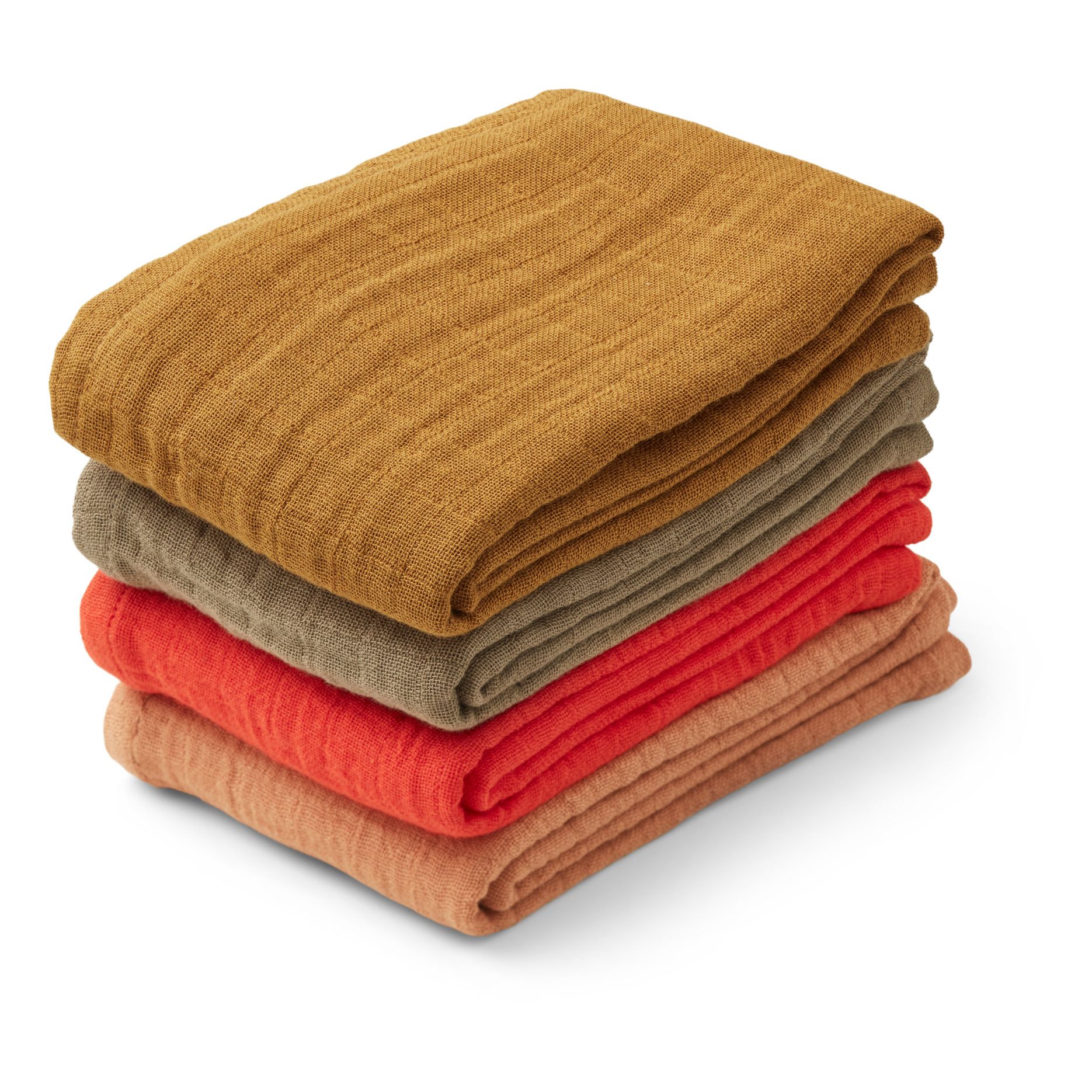 Liewood - Langes Leon en coton bio - Set de 4 - Rose