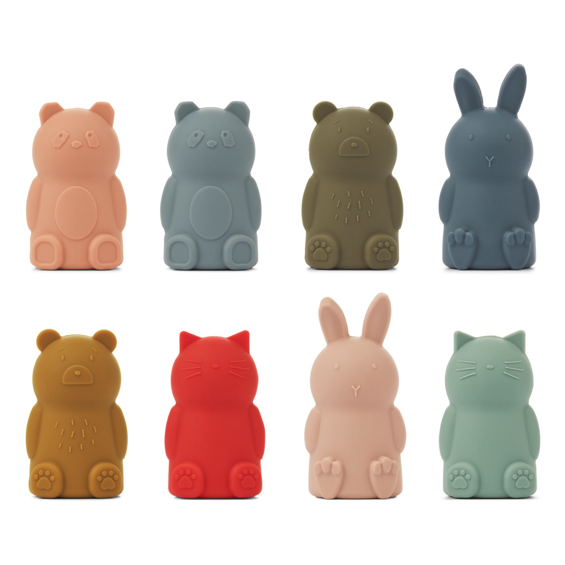 Liewood - Marionnettes à doigts Jim - Set de 8 - Multicolore