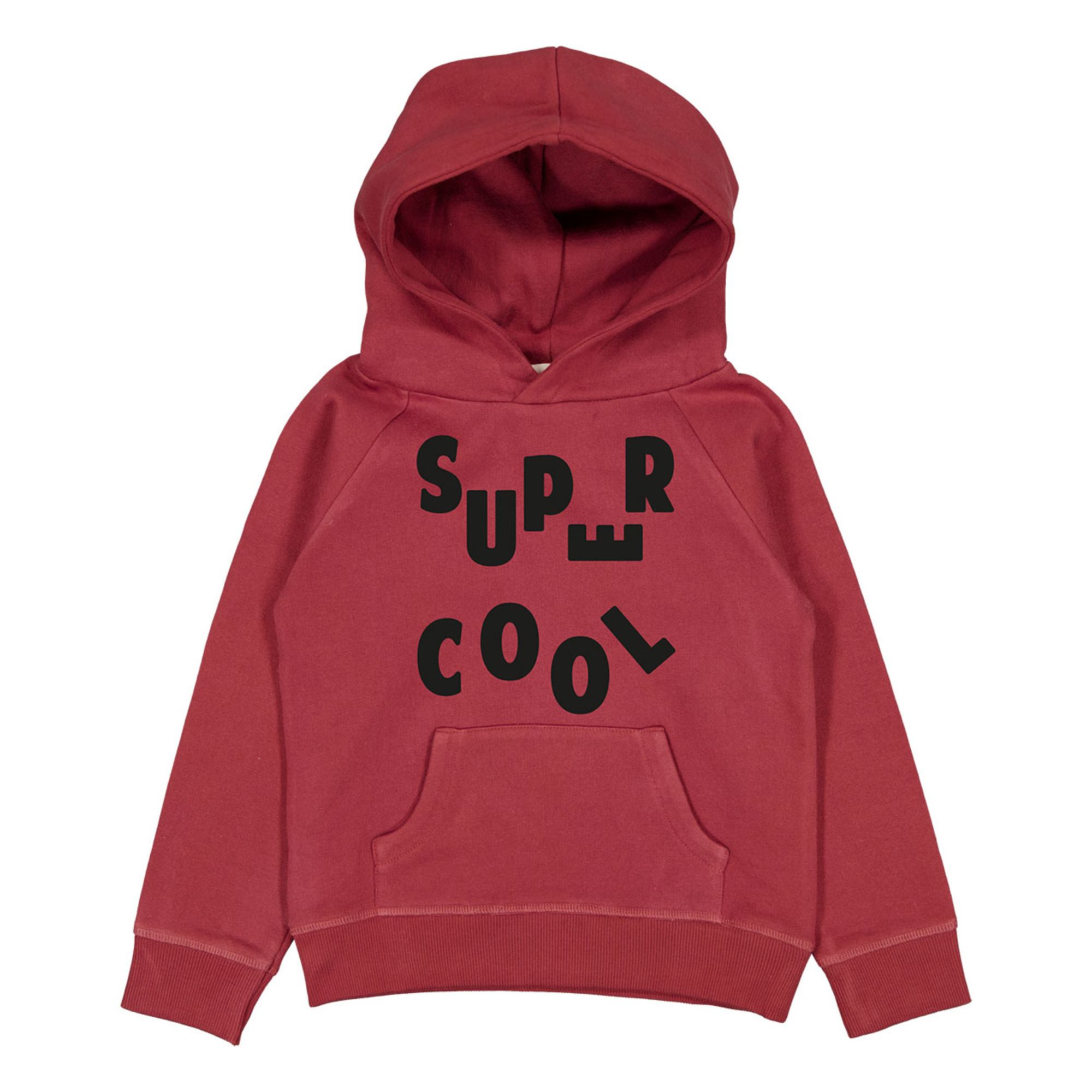 Louis Louise - Sweat à Capuche Board - Garçon - Rouge brique