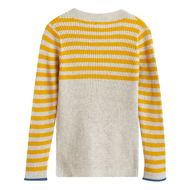 Goury Ribbed Jumper Yellow