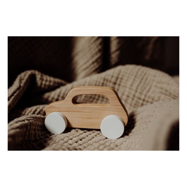 Vintage-Autos aus Holz - 3er-Set