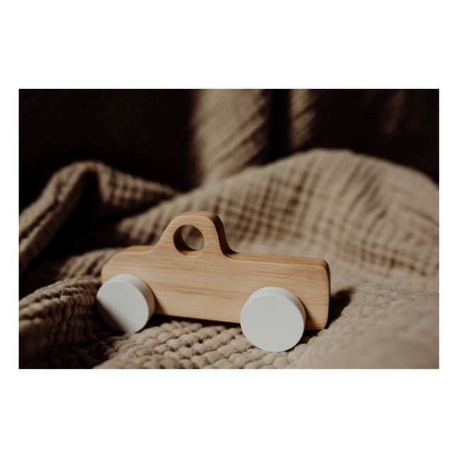 Wooden Vintage Cars - Set of 3