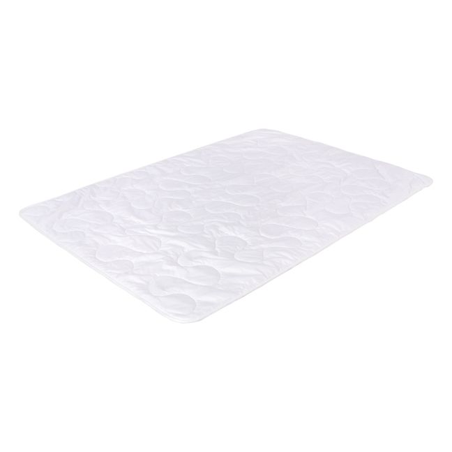 Bettdecke aus Baumwolle Weiß