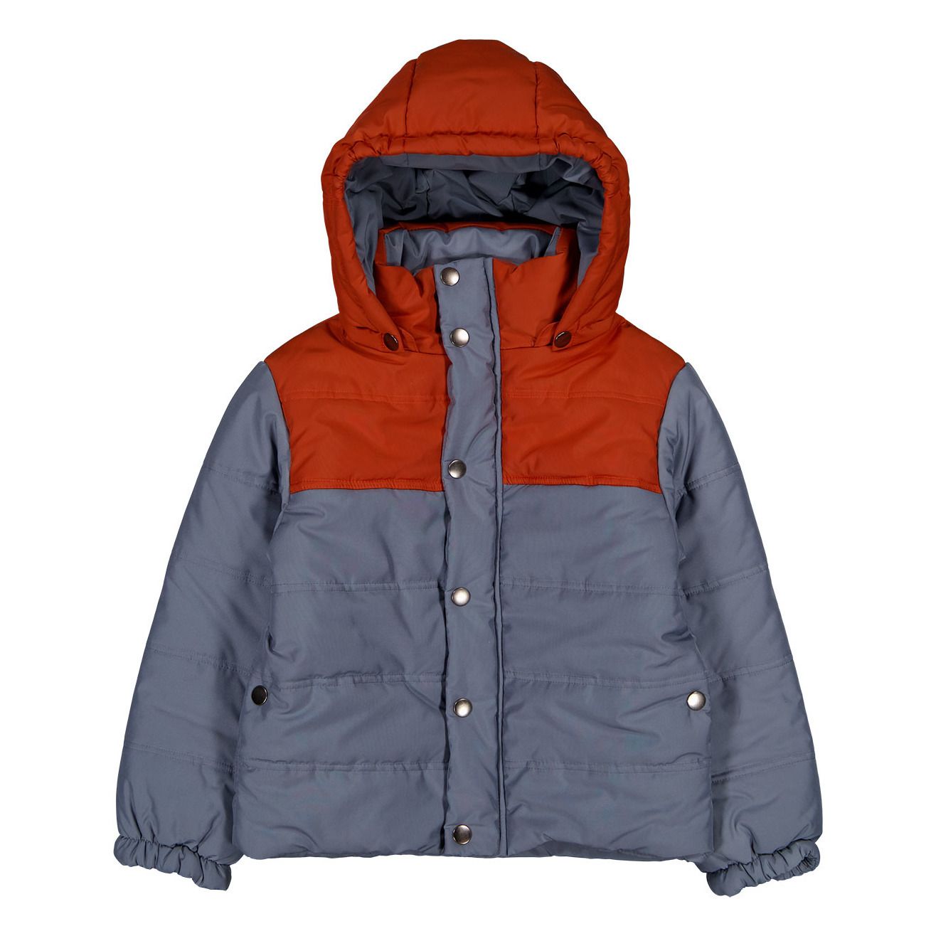 Louis Louise - Doudoune Bicolore Canada - Garçon - Gris bleuté