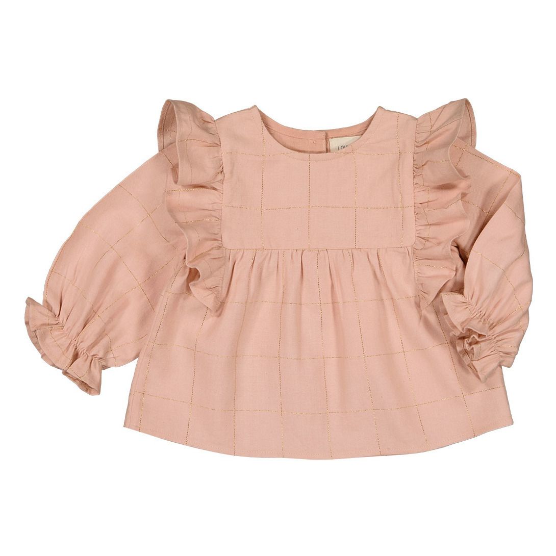 Louis Louise - Blouse Lurex Arissa - Fille - Rose