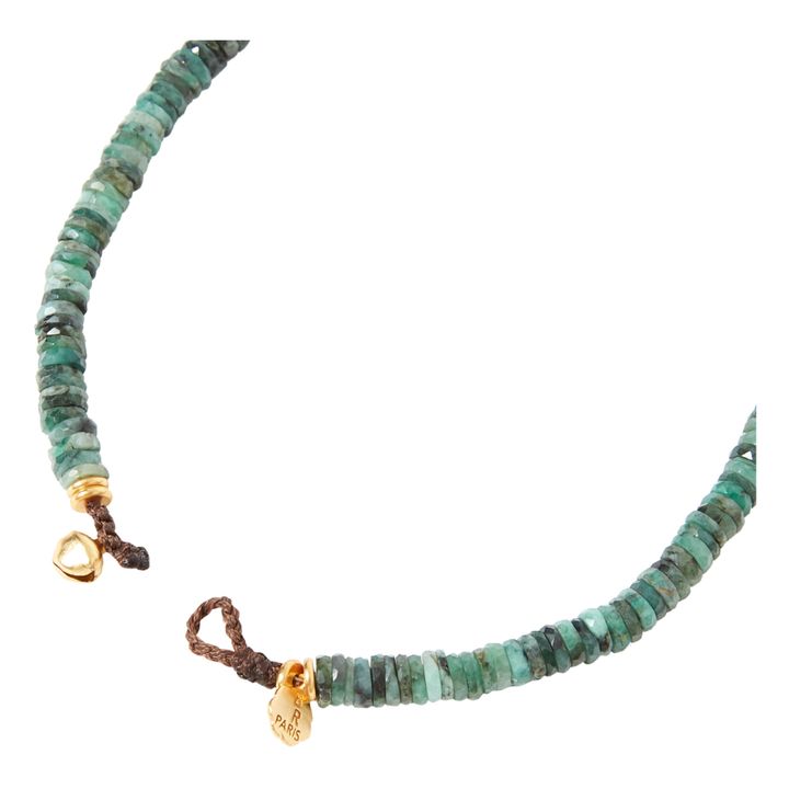 Collar de esmeraldas Clio Verde- Imagen del producto n°2