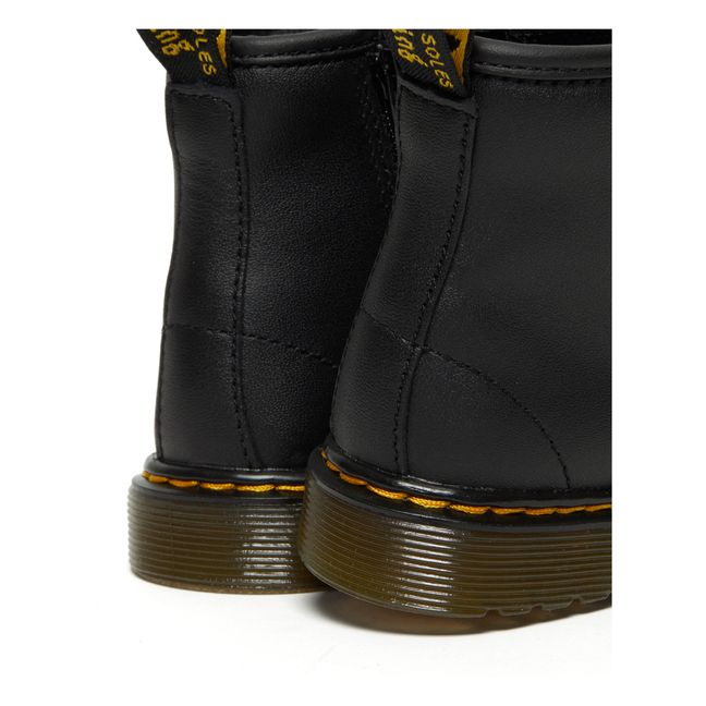 Boots à Lacets 1460 Cuir Lisse | Noir