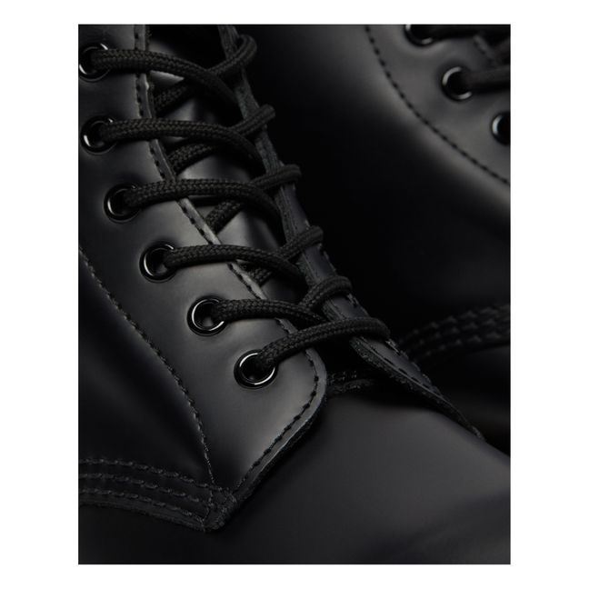 Boots à Lacets 1460 Cuir Lisse - Collection Femme  | Noir