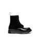 Boots à Lacets 1460 Cuir Verni - Collection Femme - Noir- Miniature produit n°0