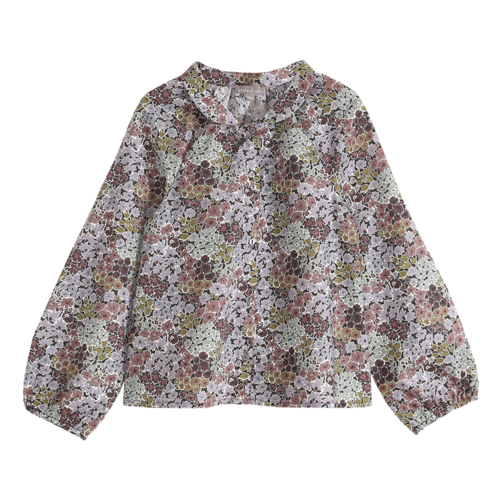 Emile et Ida - Blouse Liberty Exclusif - Fille - Parme