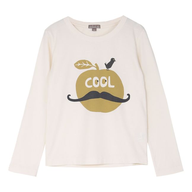 Camiseta Manzana Cool Crudo