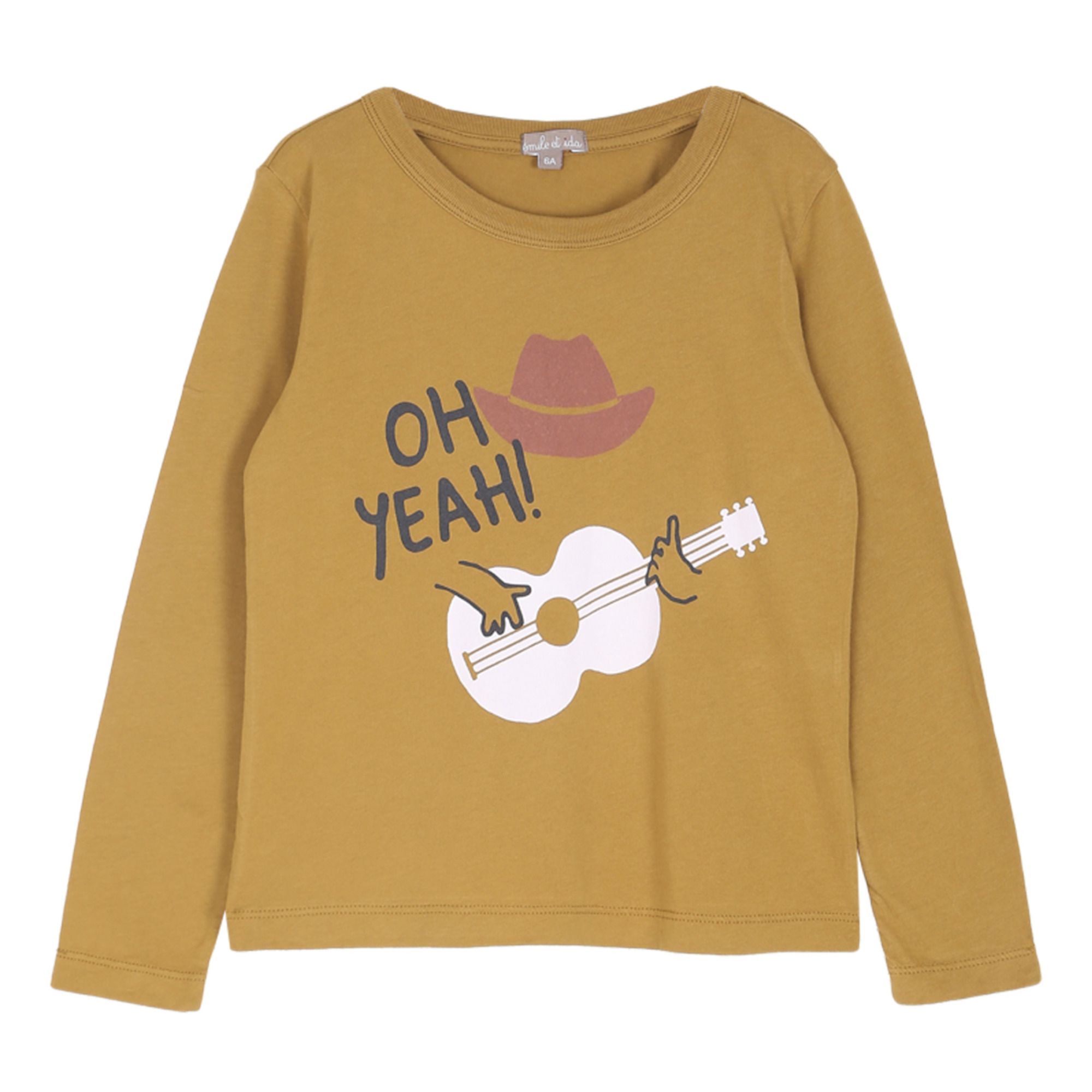 Emile et Ida - T-Shirt Cowboy - Garçon - Ocre
