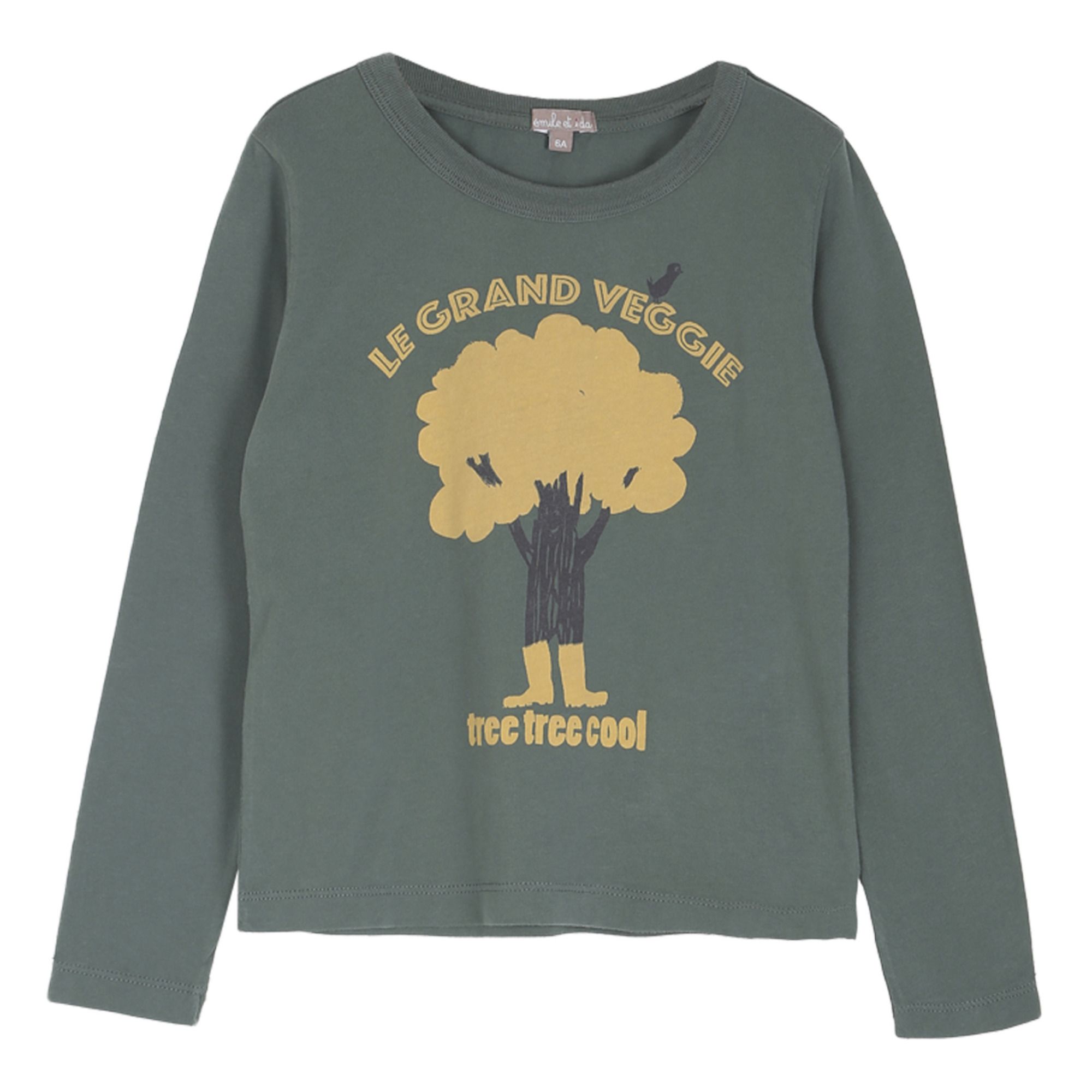 Tree Tree Cool T Shirt Green Emile Et Ida Fashion Children