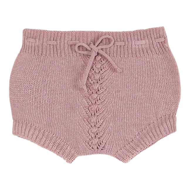 Merino Wool and Cashmere Bloomers Pink