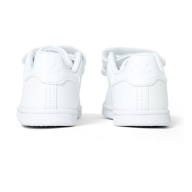2 Velcro Plain Stan Smith Recycled Sneakers White