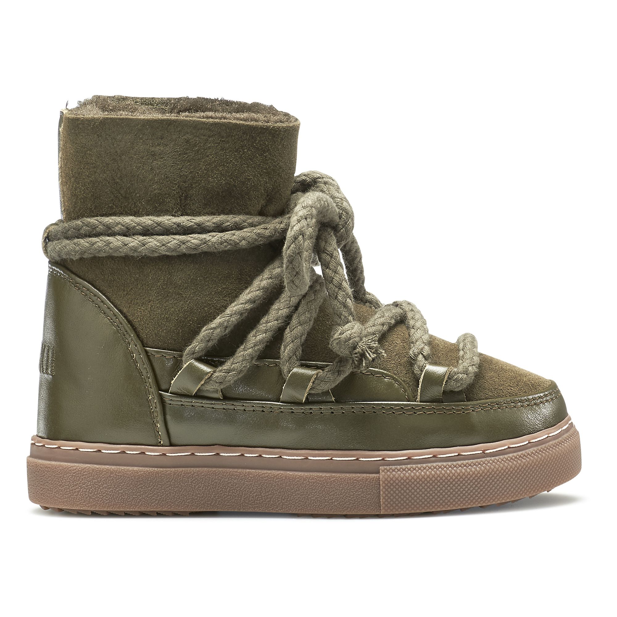 Inuikii - Sneaker Classic - Collection Enfant - - Fille - Vert olive