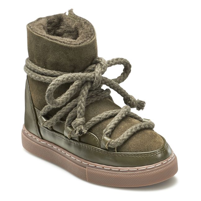Boots Fourrées Classic | Vert olive