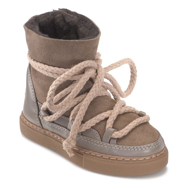 Classic Sneakers - Kids' Collection - Taupe brown