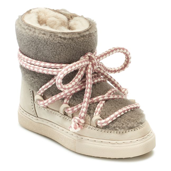 Curly Sneakers - Kids' Collection  | Taupe brown