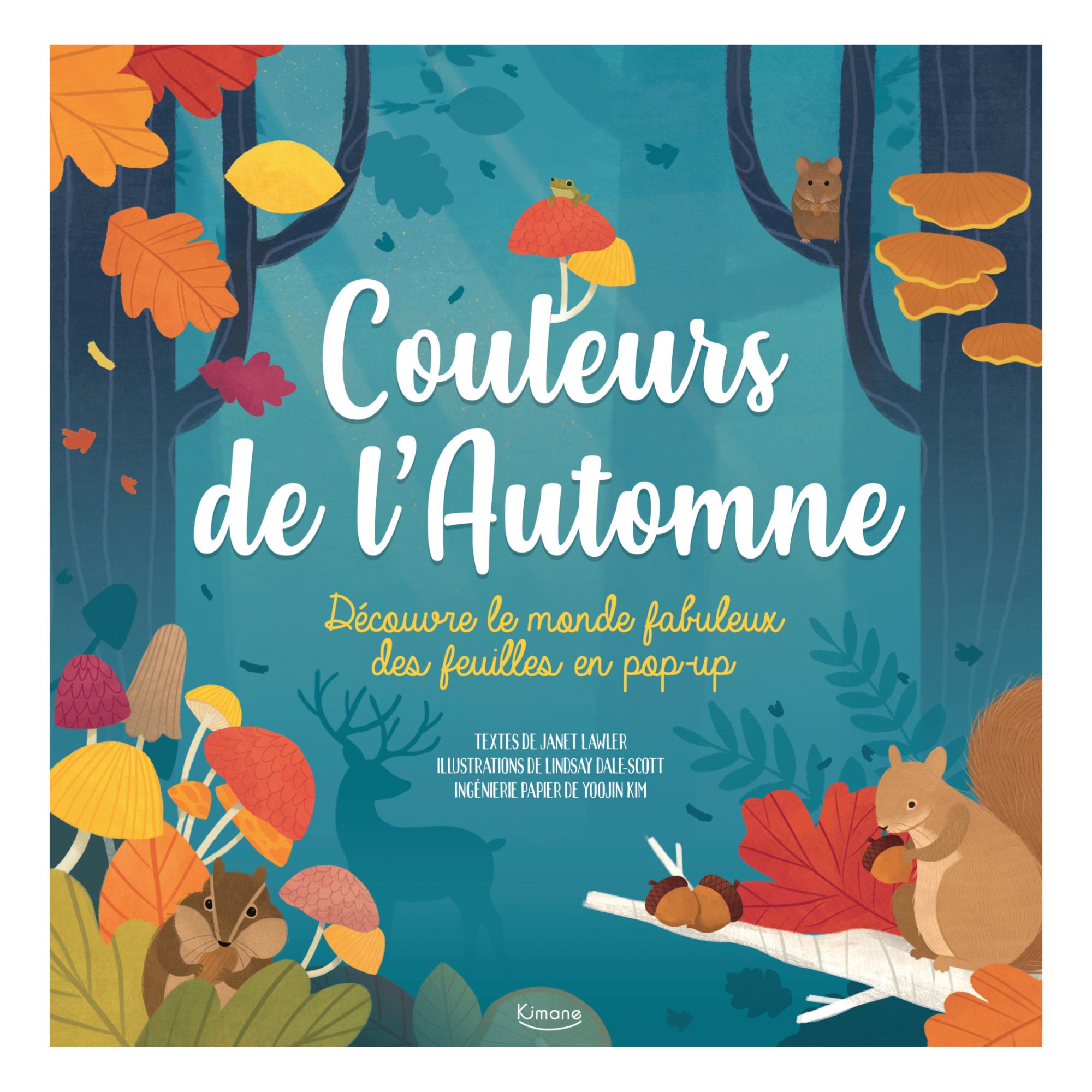 Kimane - Livre Couleurs de l'automne - Janet Lawler - Multicolore