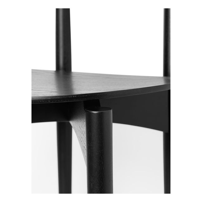 Chaise Herman en bois | Noir