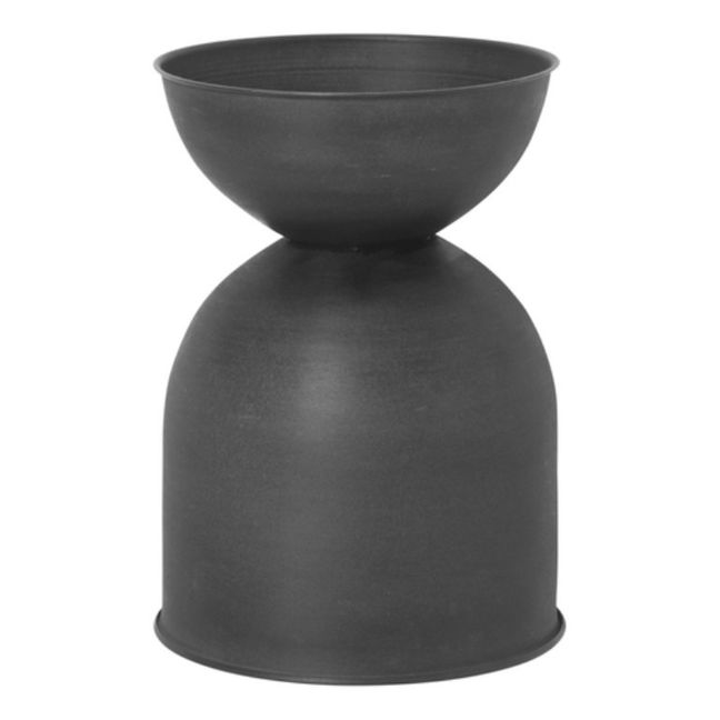 Maceta Hourglass | Negro