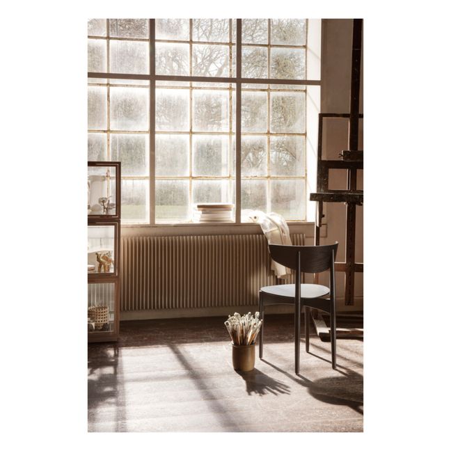 Chaise Herman en bois | Noir