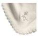 Bavoir bandana en jersey de coton Ecru- Miniature produit n°2