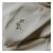 Bavoir bandana en jersey de coton Ecru- Miniature produit n°5