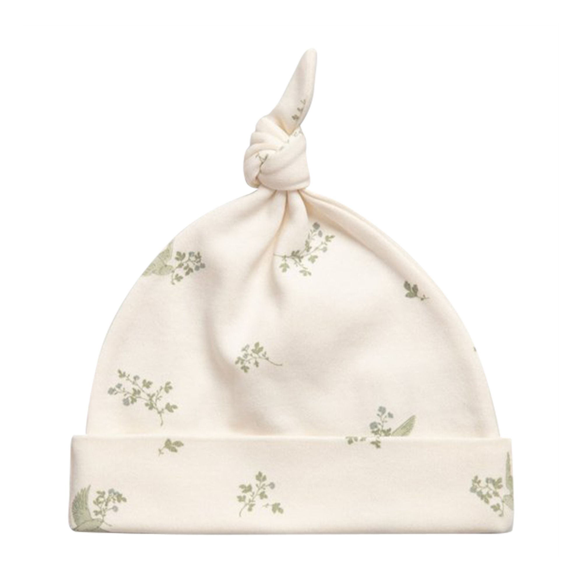 Bonnet En Jersey De Coton Pale Green Garbo Friends Fashion Baby