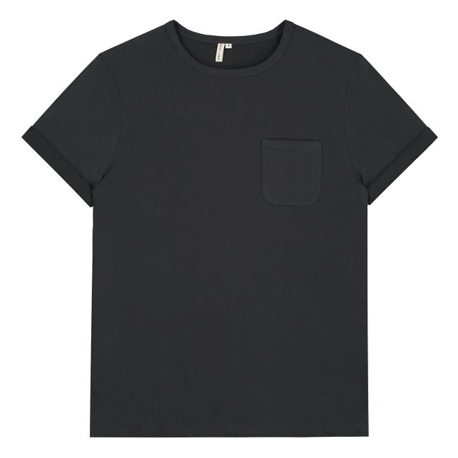 T-shirt, in cotone bio - Collezione Adulti - Nero